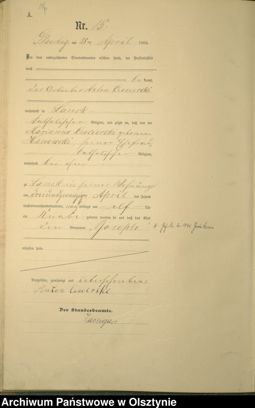 image.from.unit.number "Geburts-Haupt-Register Nr 1 - 38"