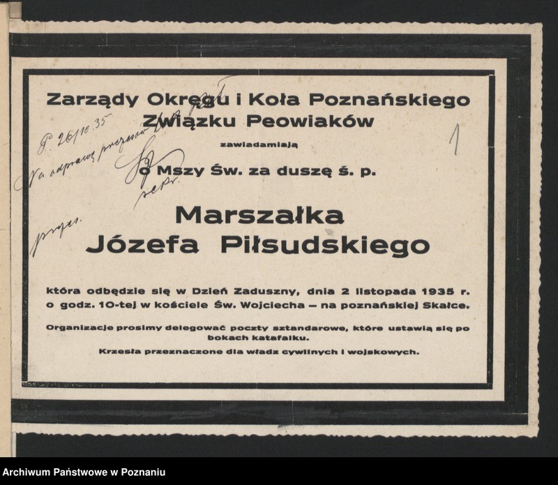 Obraz 4 z jednostki "Korespondencja ogólna Związku Weteranów Powstań Narodowych Rzeczypospolitej Polski."