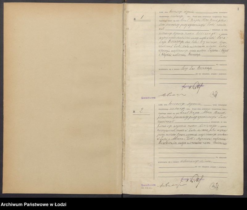 Obraz 3 z jednostki "Akta zgonów od numeru 1 do numeru 999"