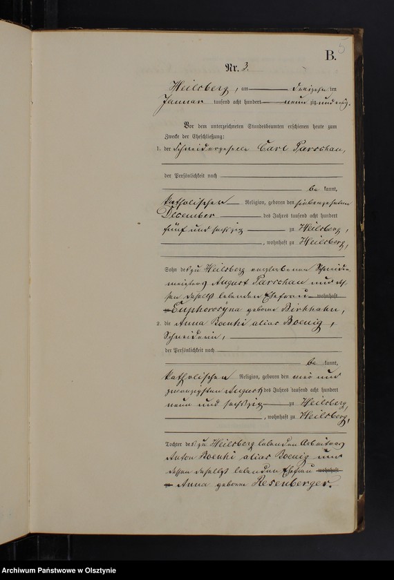 image.from.unit.number "Heiraths-Haupt-Register Nr 1 - 28"