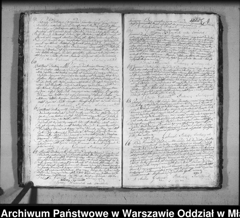 Obraz 12 z jednostki "Akta urodzin, małżeństw i zgonów"