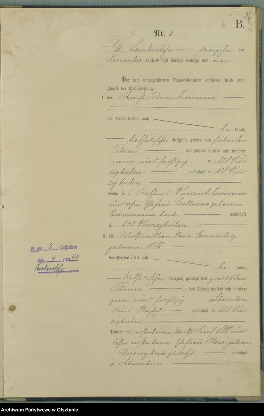 image.from.unit.number "Heiraths-Haupt-Register Nr 1 - 12"