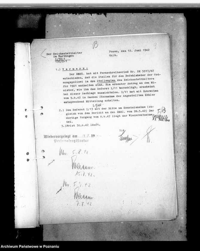 Obraz 13 z jednostki "Voranschlag zum Haushalt 1944"