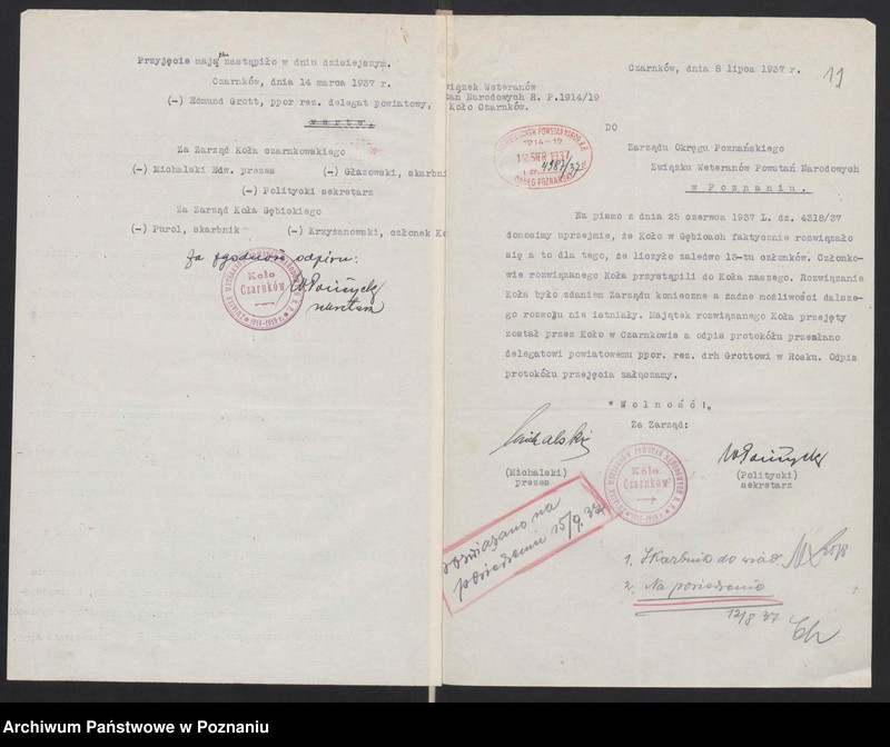 Obraz 16 z jednostki "Gębice, powiat Czarnków akta koła."