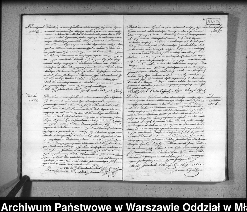 Obraz 4 z jednostki "Akta urodzin, małżeństw i zgonów"