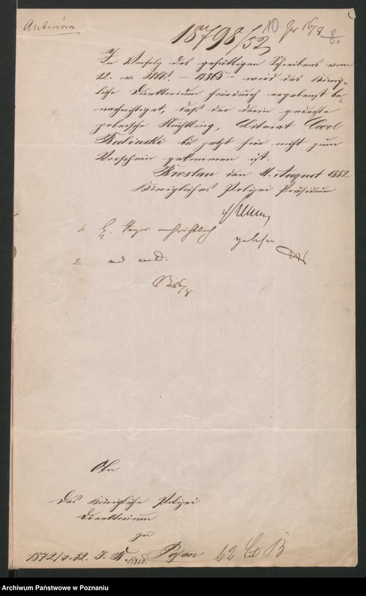 Obraz 15 z jednostki "A. betr. den polnischen Flüchtling Karl Baliński"