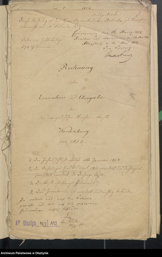 image.from.unit.number "Einnahme und Ausgabe Armen - Kasse - Rechnungen"
