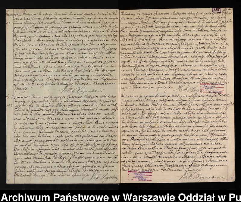 image.from.unit.number "Akta urodzeń, małżeństw i zgonów"