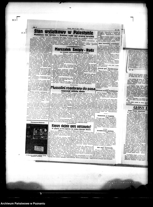 Obraz 18 z jednostki "/Różne wycinki z gazet w sprawach politycznych/"