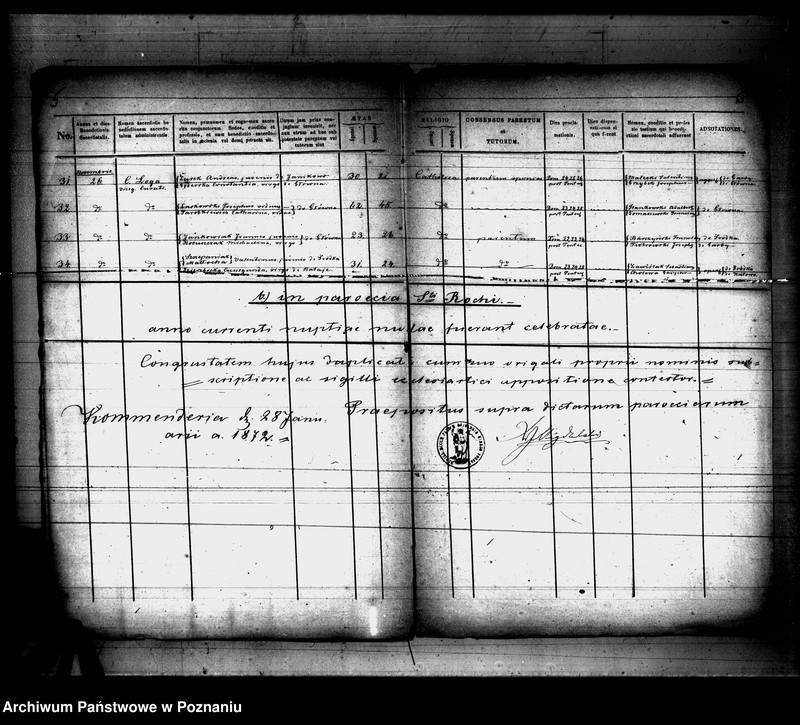 Obraz 4 z jednostki "Księga małżeństw"