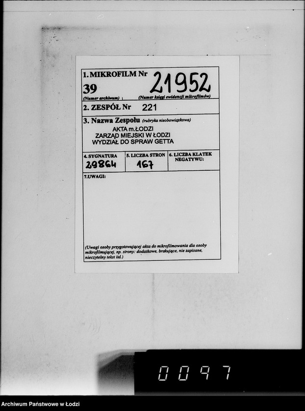 Obraz 2 z jednostki "Anlieferung des Judenältesten Silber [Zestawienia skonfiskowanych w Getcie kosztowności]"