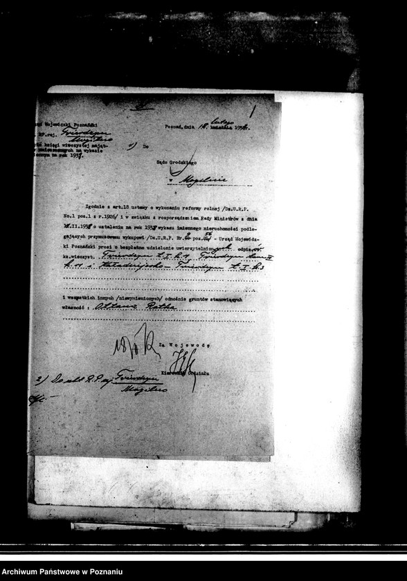 Obraz 5 z jednostki "Majątek Twierdzyń-Kołodziejewko powiatu mogileńskiego /operat pomiarowo-szacunkowy/"