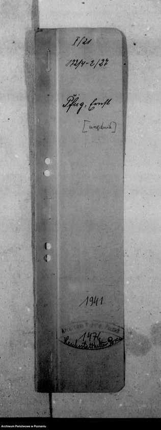 Obraz 4 z jednostki "Pflug, Ernst - Urzędnik"