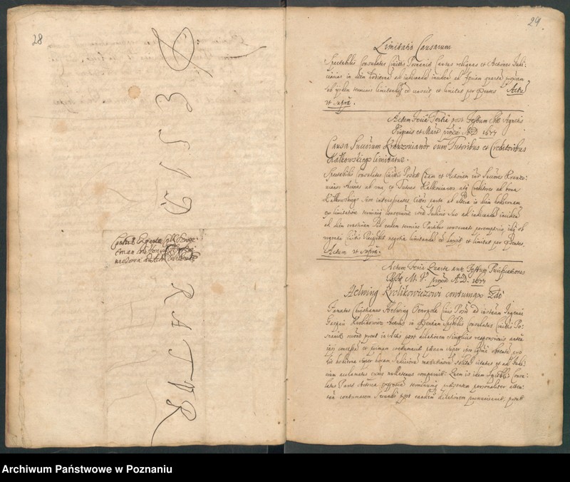 image.from.unit.number "Protocolon actorum officii consularis Posnaniensis."