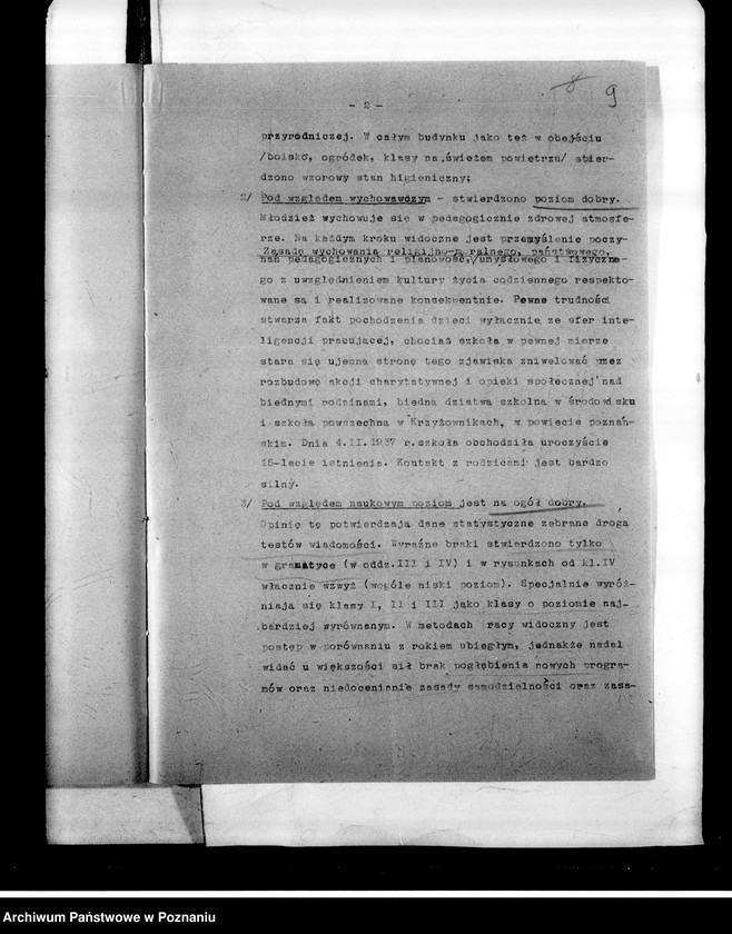 Obraz 12 z jednostki "Prywatna Szkoła Powszechna M. Rozmuskiej pod wezwaniem św. Kazimierza- Poznań"