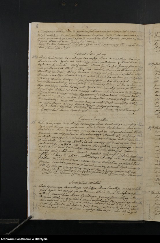 image.from.unit.number "Akta Zeyscia Gminy Janowskiey w Departamencie Płockim Powiecie Przasnyskim Spisane 1810/11"