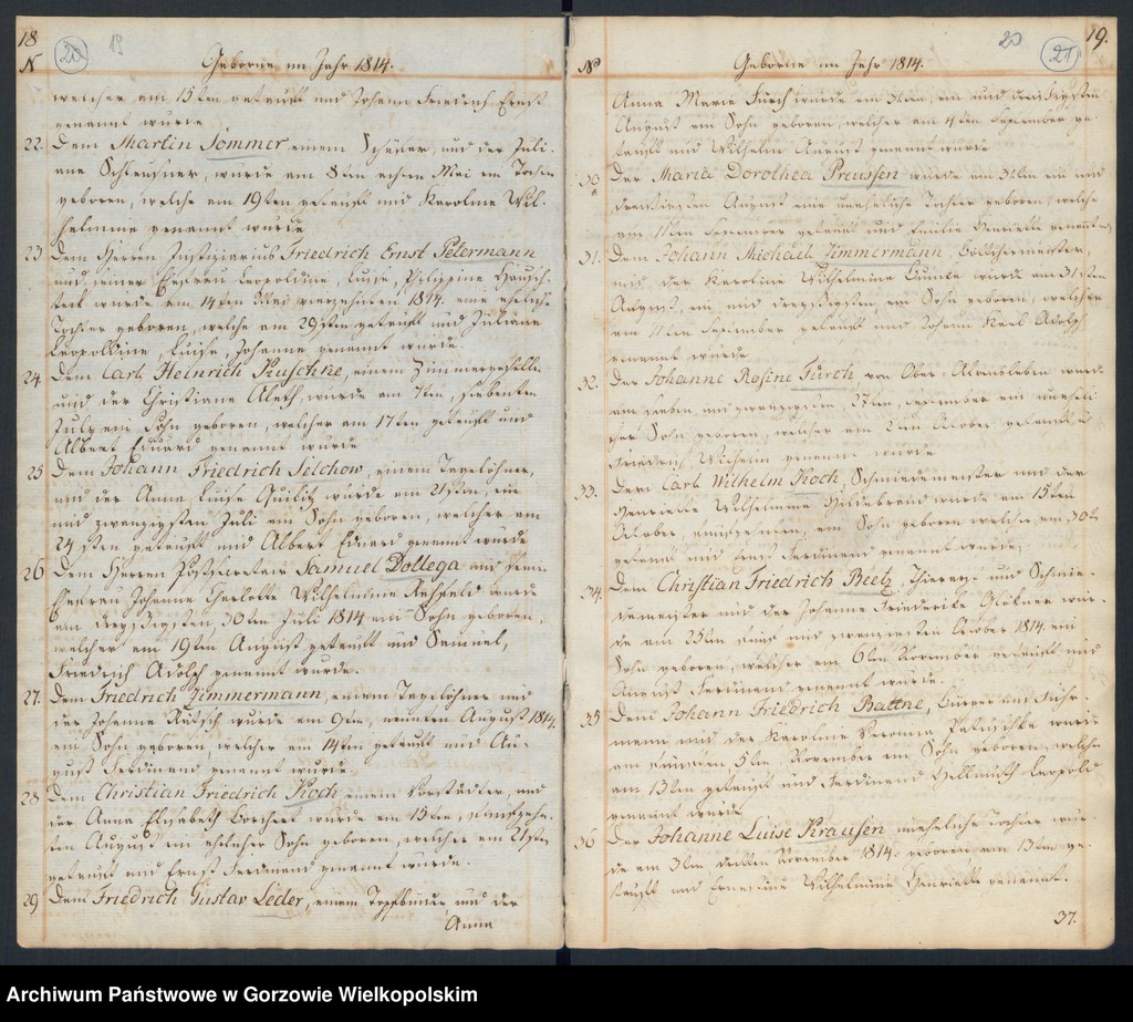 image.from.unit.number "Geborne und Copulirte in der Gemeine der Concordien Kirche zu Landsberg an der Warthe (dotyczy Lutherischen Gemeine)"