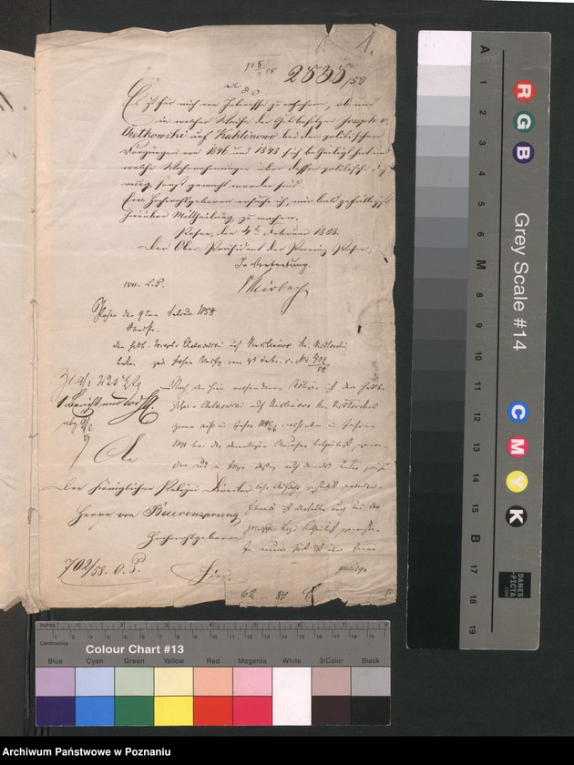 Obraz 4 z jednostki "A. betr. Josef Ildefons von Chełkowski auf Kuklinowo, Kreis Krotoschin"