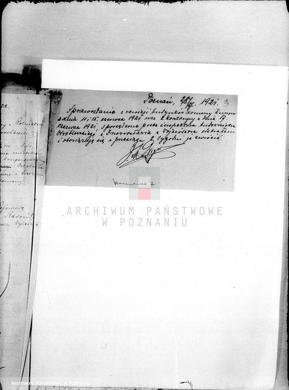 Obraz 7 z jednostki "Sprawy budowlane majątku Kunowo powiat inowrocławski"