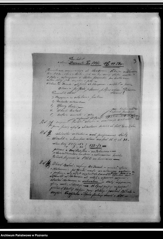 Obraz 7 z jednostki "Protokoły zebrań zarządu oddziału, brudnopisy, wycinki prasowe, m.in. dotyczące uczczenia 100 rocznicy śmierci Balzaka"