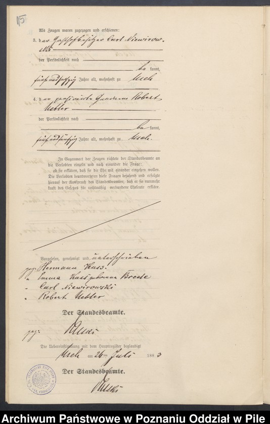 Obraz 17 z jednostki "Księga małżeństw"