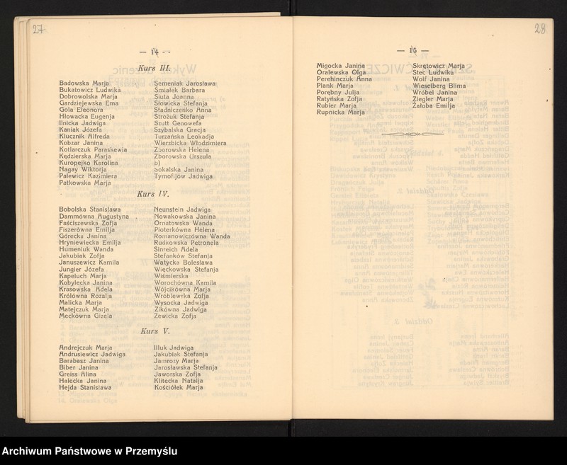 image.from.unit.number "Sprawozdanie Dyrekcji Państw.[owego] Seminarjum Nauczycielskiego Żeńskiego w Kołomyi za rok szkolny 1930/31"