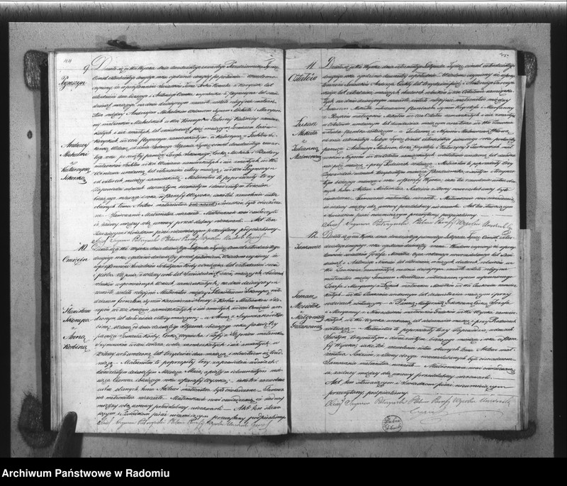 image.from.unit.number "Książka Duplikat Akt Cywilno - Religijnych Parafii Wysoka w powiecie Szydłowieckim Obwodzie Opoczyńskim Gubernij Sandomierskiey na rok 1842 sporządzona"