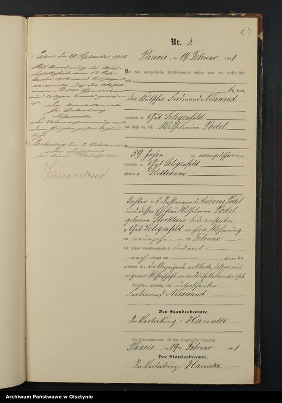 image.from.unit.number "Sterbe-Neben-Register Nr 1 - 25"