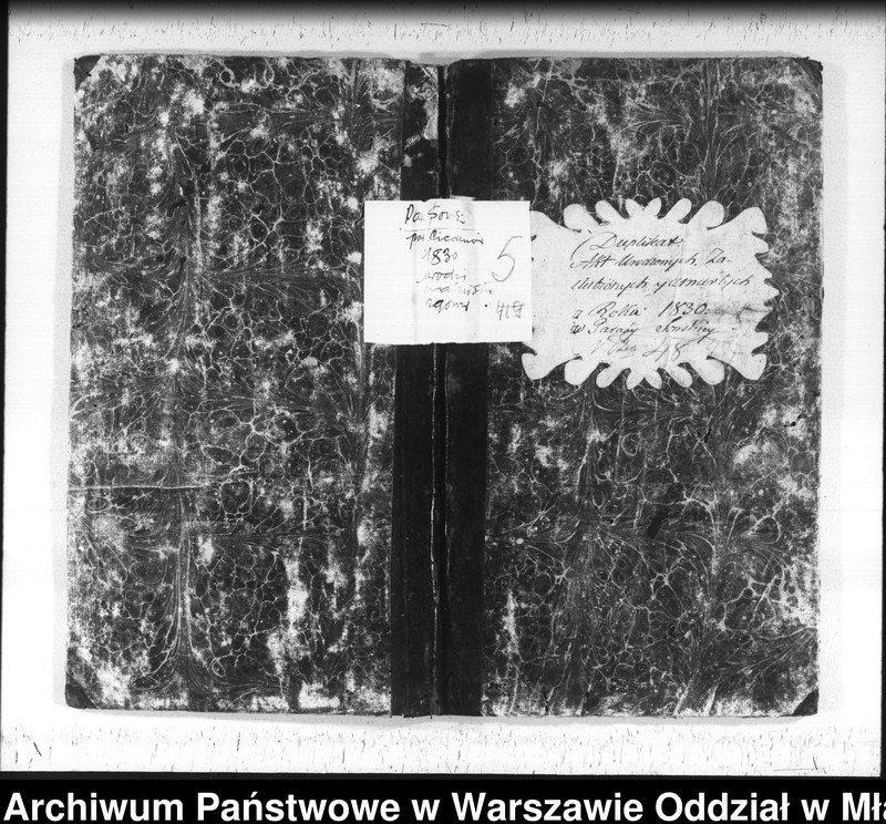image.from.unit.number "Akta urodzeń, małżeństw i zgonów"