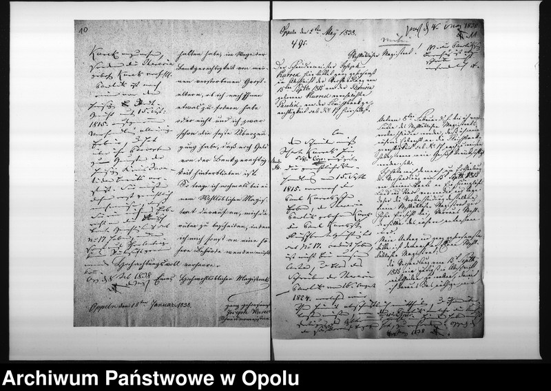 Obraz 12 z jednostki "Acta des Magistrats zu Oppeln betreffend die Ablösung der Fleischbank-Gerechtigkeit der Paul Kureck
