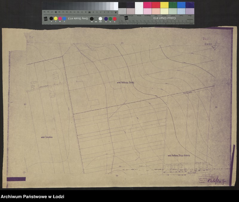 Obraz 1 z jednostki "Plan miasta Łodzi. Sekcja SW 36"
