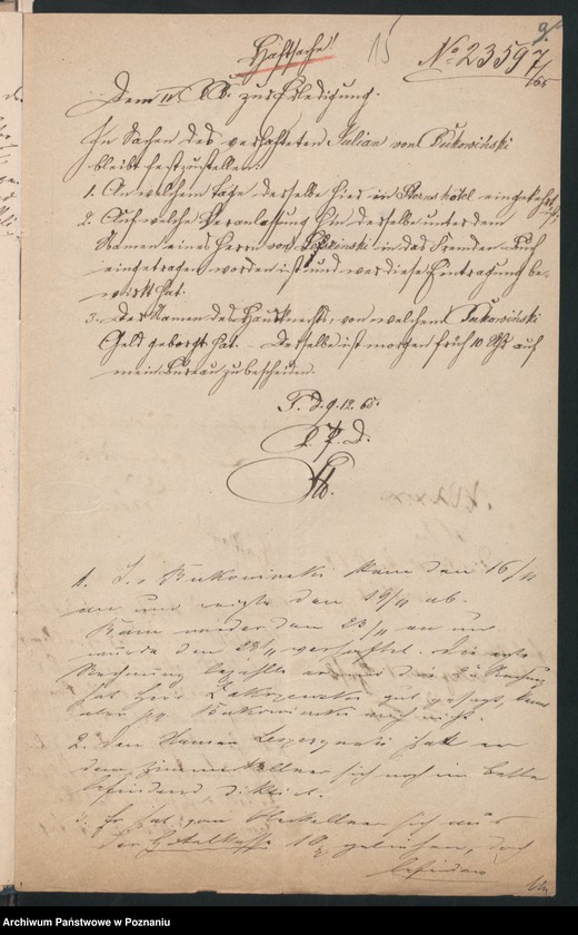 Obraz 19 z jednostki "A. betr. Julian von Bukowiński"