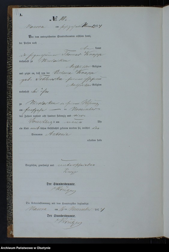 image.from.unit.number "Geburts-Neben-Register Nr 1 - 21"