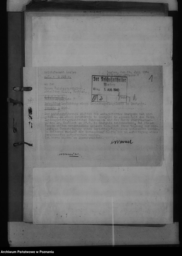 Obraz 5 z jednostki "Amtsgericht Gabin - Gąbin"