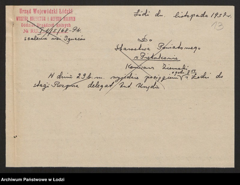 Obraz 15 z jednostki "Sprawa scalenia gruntów wsi Rumin - pow. koniński"