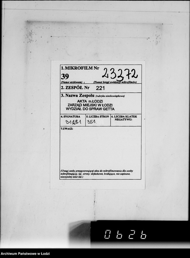 Obraz 2 z jednostki "Beschlagnahme Ausgangsbelege"