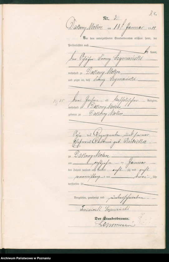 Obraz 6 z jednostki "Księga zgonów"
