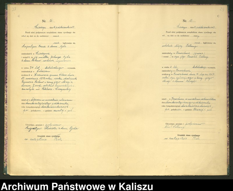 Obraz 17 z jednostki "[Księga zgonów]"