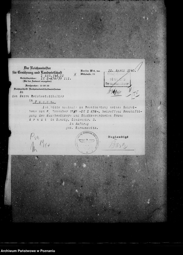 Obraz 5 z jednostki "Bewerbungen um Anstellung"