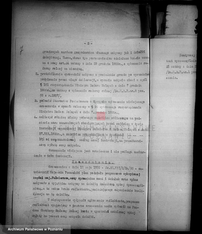 Obraz 11 z jednostki "Operat szacunkowy i tymczasowy rejestr pomiarowy majątku Falmierowo powiatu wyrzyskiego"