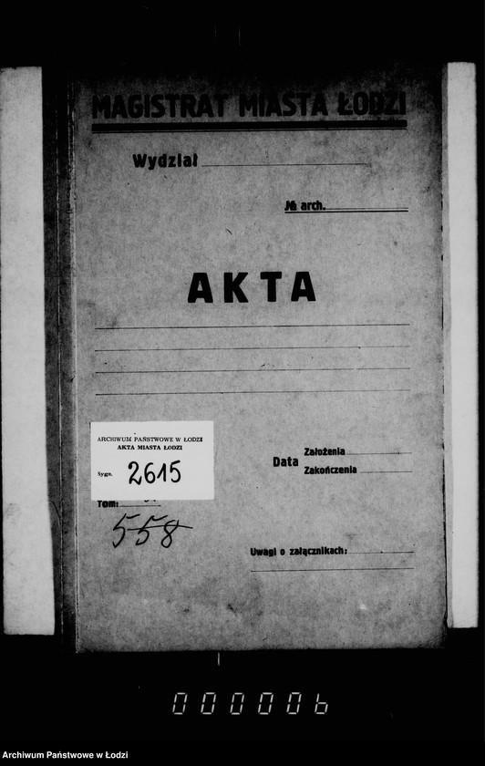 Obraz 4 z jednostki "Po deloproizvodstvu i imuščestve gorodskoj kassy"