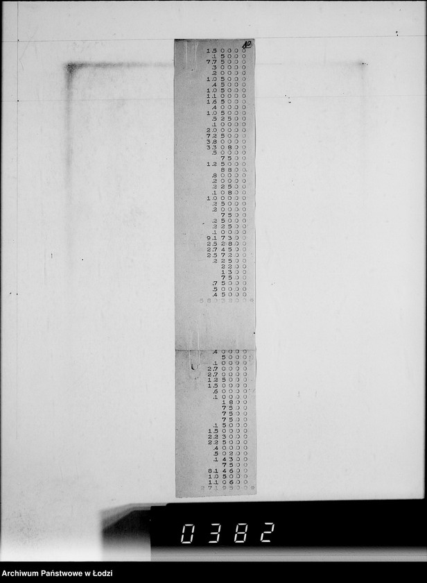 Obraz 14 z jednostki "Metallabteilung. [Listy przesyłkowe]"