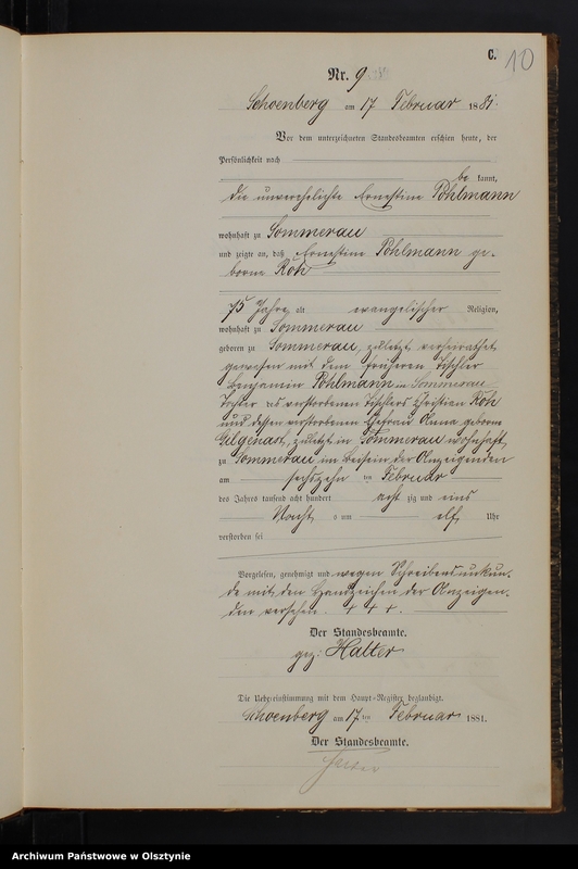 image.from.unit.number "Sterbe-Neben-Register Nr 1 - 70"