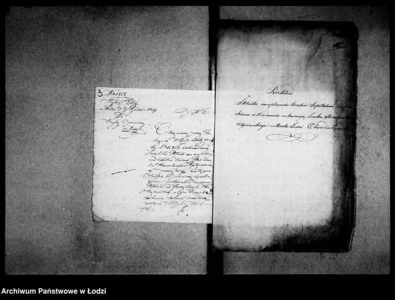 Obraz 5 z jednostki "Akta tyczące się bożnicy i koszerni starozakonnych 1819"