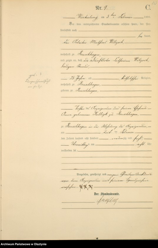 image.from.unit.number "Sterbe-Haupt-Register Nr 1 - 162"