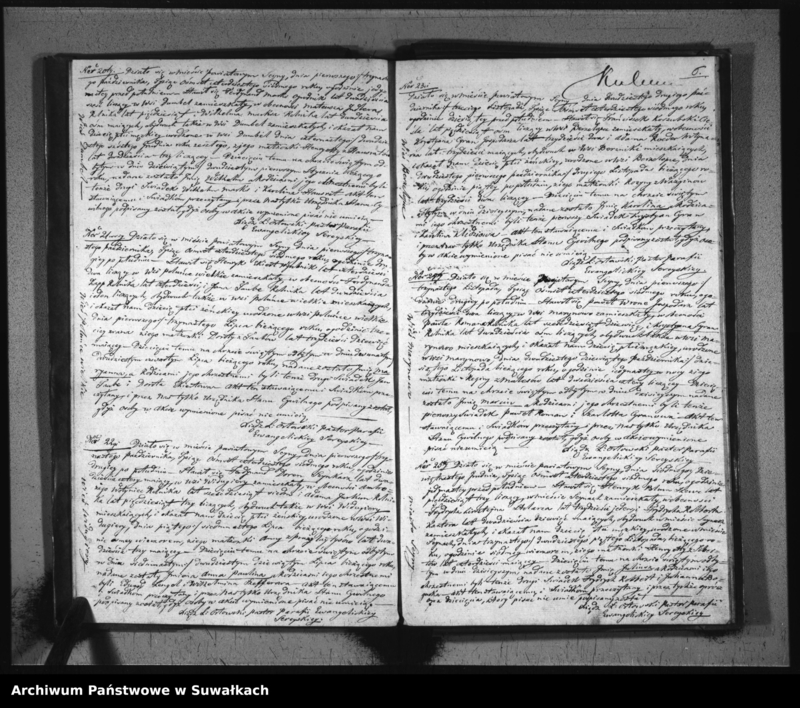 Obraz 8 z jednostki "Księga Duplikat do zapisywania Aktów Urodzenia, Zaślubienia i Zeyścia dla filiału Seyneńskiego Ewangelickiego na Rok 1847."
