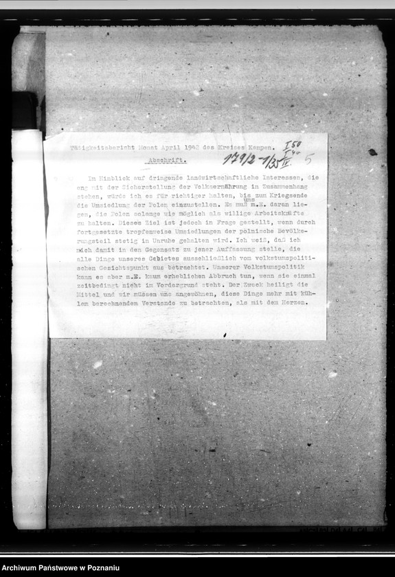 Obraz 9 z jednostki "Finanzpolitik des Landrats in Kempen (Kępno)"