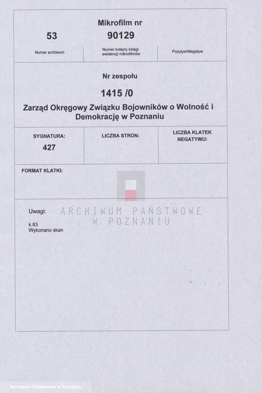 Obraz 2 z jednostki "Życiorysy powstańców wielkopolskich: K - tom lV /Kaufmann Bronisław - Kielanowski Józef/."