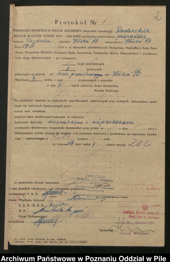 image.from.unit.number "Sprawy cmentarzy i ekshumacji zwłok żołnierzy"