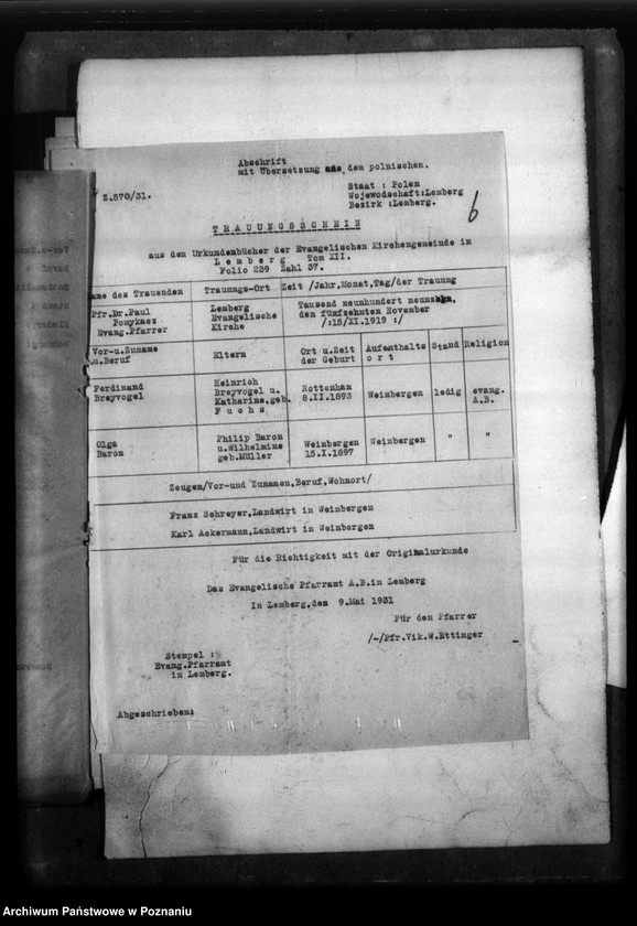 Obraz 10 z jednostki "Ferdinand Breyvogel aus Jarhauland,"